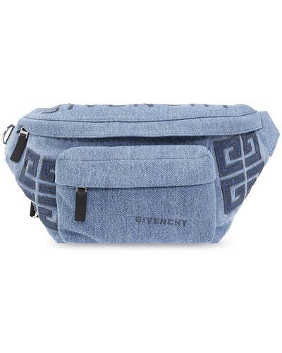 givenchy blue logo belt|Givenchy belt bag men's.